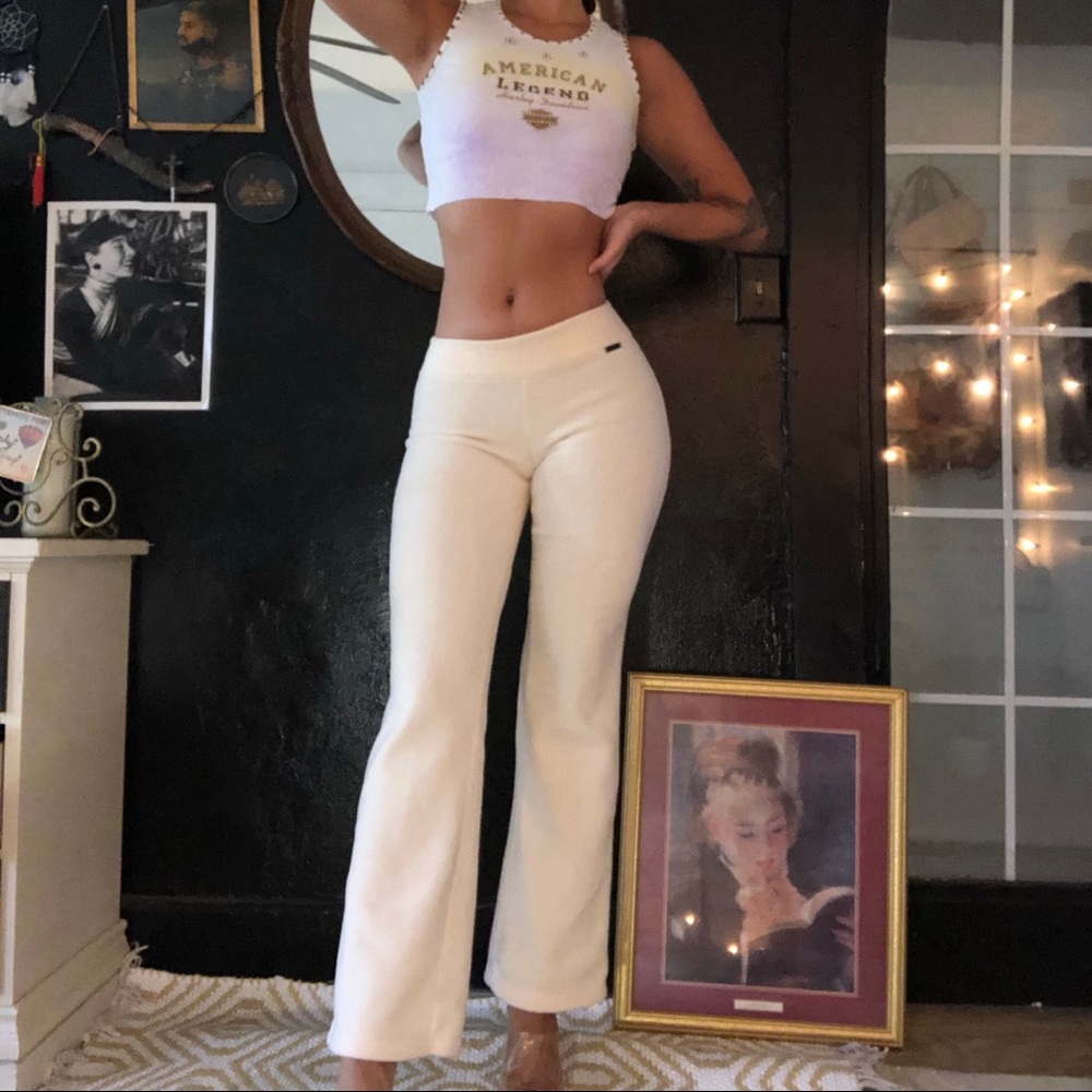 vintage Baby Phat plush pants